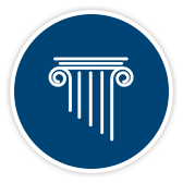 Classical column icon